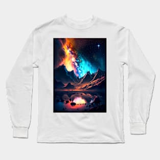 Enigmatic Universe: Chaotic Magic Long Sleeve T-Shirt